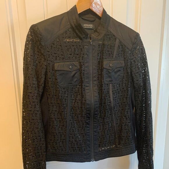 Calvin Klein sz 8 knee length sheath dress,  abstract black and white print - Picture 9 of 14